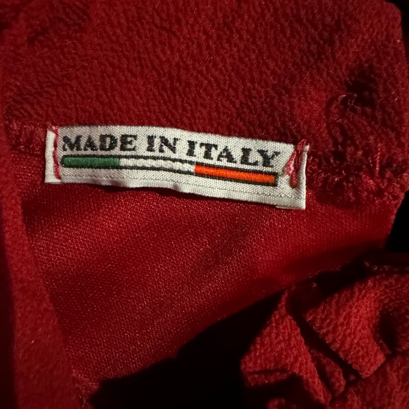 Red Mod/60s Witchy Boho Dress - Picture 7 of 11